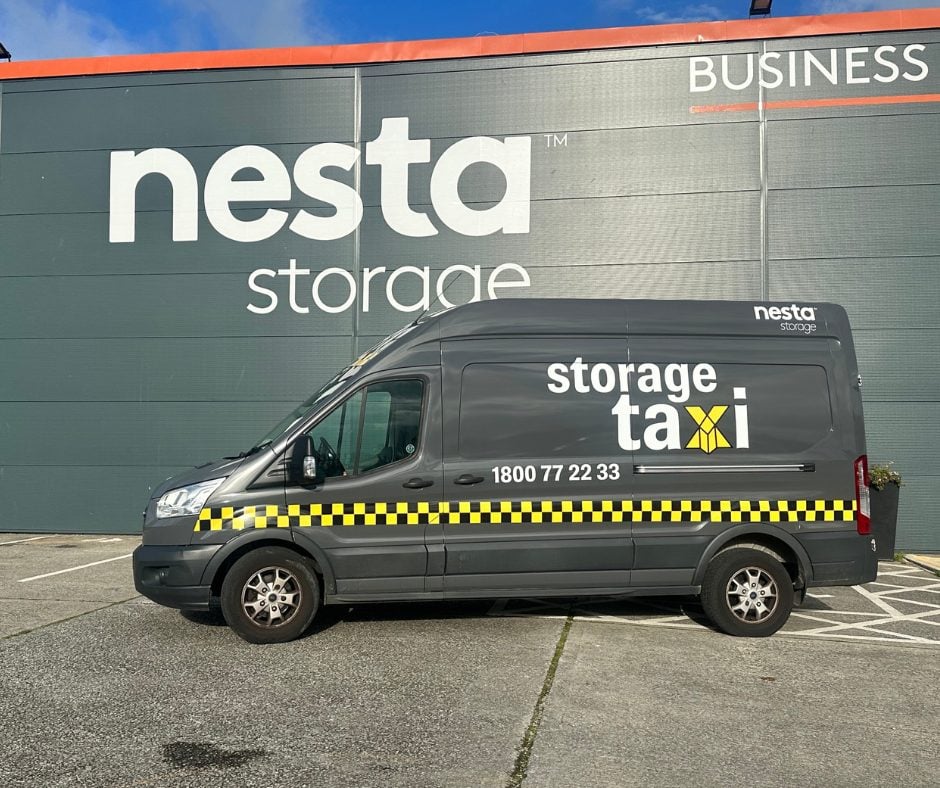 Secret santa office - Nesta storage taxi van