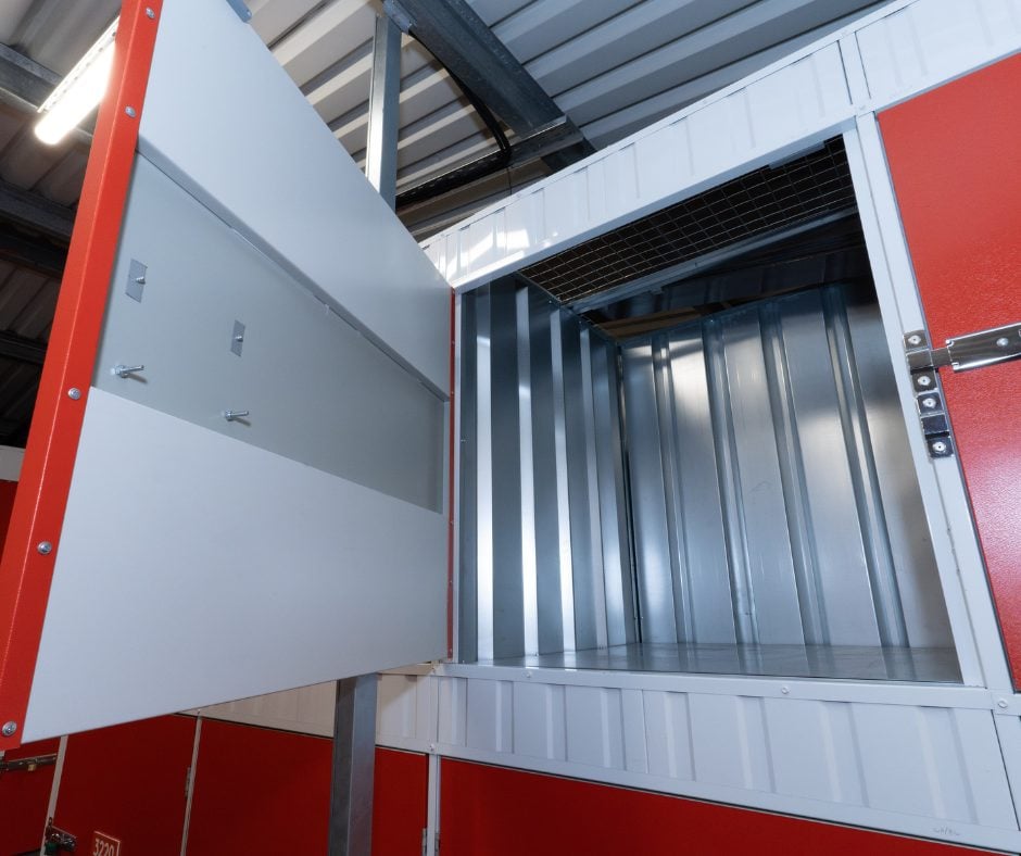 9 sq ft student locker - Nesta 9 sq ft student storage locker